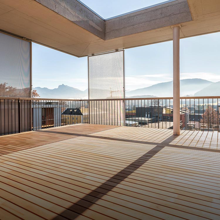 Allesdach Bedachungsgroßhandel Dachbaustoffe Steiermark Österreich Terrasse